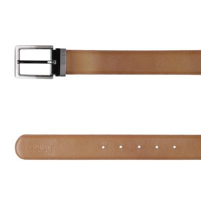 Dây nịt nam Huy Hoàng viền chỉ màu da bò HP4128, đen HP4129, nâu-HP4130, trắng HP4140