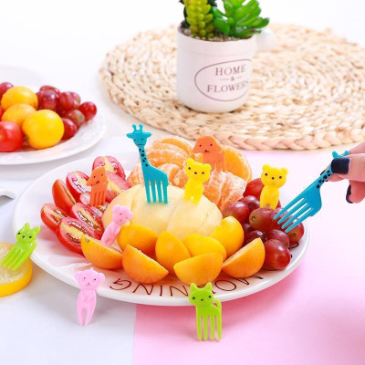 Set 10 Nĩa Hình Thú Xinh Xắn Hàng Xuất Nhật