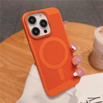 Ốp lưng lưới tản nhiệt dành cho iPhone 16 Pro , 16 Pro Max hỗ trợ sạc không dây hiệu Likgus - Hàng chính hãng