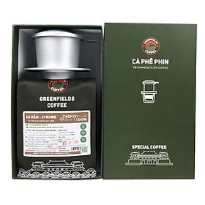 CÀ PHÊ QUÀ TẶNG GU ĐẬM GREENFIELDS COFFEE