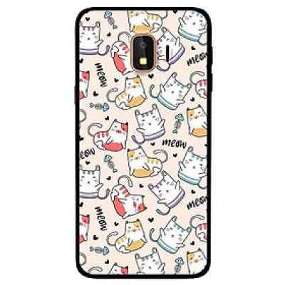 Ốp lưng dành cho Samsung J2 Core - J4 2018 - J2 Pro mẫu Mèo Meow