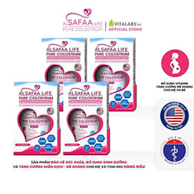 Combo 04 hộp Sữa non Al SAFAA Life