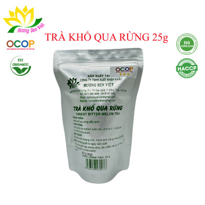 Trà Khổ Qua Rừng (Sấy Lạnh) Hương Sen Việt (25g)