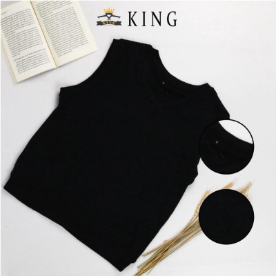 Áo gile len nam nư KING ghile len nam cao cấp form rộng cao cấp giá rẻ T001