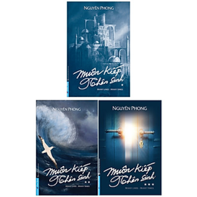 Bộ sách Nguyên Phong - Combo Hành Trình Khám Phá Luân Hồi & Nhân Quả - 3 Quyển Sách Muôn Kiếp Nhân Sinh - Trọn Bộ 3 Tập (tập 1,2,3) bìa mềm - First News