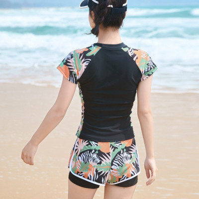 Đồ Tắm Nữ Rời Đùi Ngắn Tay Che Bụng