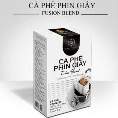 Combo 2 Hộp Cà Phê Phin Giấy Trung Nguyên Legend Fusion Blend – Hộp 10 gói - Hương Trái Cây Độc Đáo