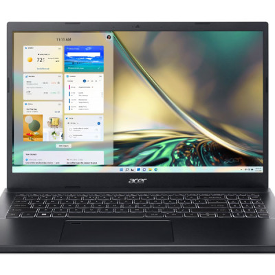 MÁY TÍNH XÁCH TAY (NB) ACER Aspire 7 A715-76-53PJ i5-12450H/16GD4/512SSD_PCIe/15.6FHD/FP/IPS/4C/W11SL/ĐEN(NH.QGESV.007) - HÀNG CHÍNH HÃNG
