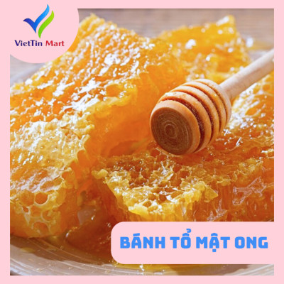 Mật Ong Bánh Tổ Tươi Nguyên Sáp Hộp 500g VietTin Mart