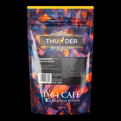 Cà Phê Rang Xay Pha Phin Gu Việt Thunder No.5 Gói 454g