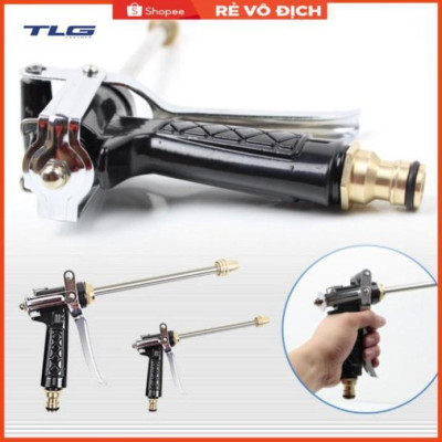 Bộ dây vòi xịt nước rửa xe, tưới cây . tăng áp 3 lần, loại 20m 206318 đầu đồng,cút đồng+ tặng mở chai