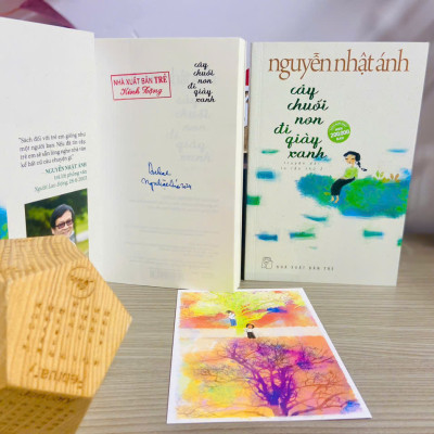 Sách Cây chuối non đi giày xanh (Kèm chữ ký tác giả)