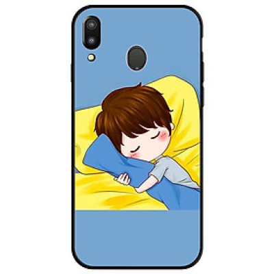 Ốp lưng dành cho điện thoại Samsung Galaxy M20 - Anime Couple Ngủ