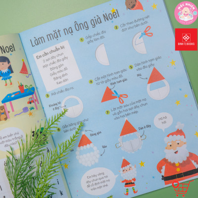 Sách - 40++ hoạt động sáng tạo cho Giáng Sinh diệu kỳ - Đinh Tị Books