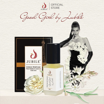 GOOD GIRL BY JUBILÉ - Tinh dầu nước hoa Pháp Nữ Minisize Dạng lăn 3ml Thơm Lâu, Sang Trọng, Quyến Rũ