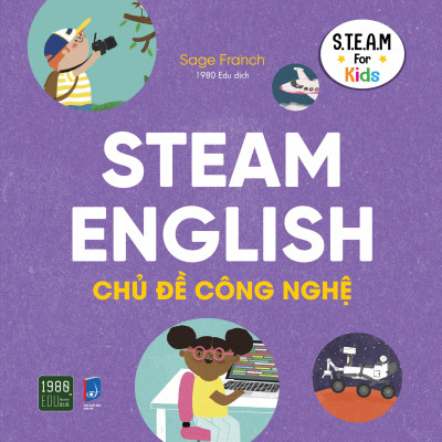 Sách - Bộ Steam English: Khoa Học, Công Nghệ, Kỹ Thuật, Nghệ Thuật, Toán Học, Vật Lý (Bộ 6 Cuốn) - TTR Bookstore