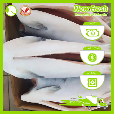 Cá Hồi Chile Nguyên Con Đông Lạnh Không Đầu Thơm Ngon Dinh Dưỡng | 1 Con ~ 4 - 4.5Kg