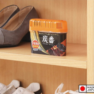 Hộp khử mùi tủ giày tủ quần áo than hoạt tính Kokubo 150g