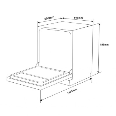 MÁY RỬA BÁT ARBER ABMRB15-IND (15 Bộ) - HÀNG CHÍNH HÃNG