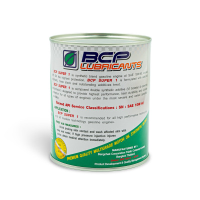 Dầu Nhớt Bán Tổng Hợp Cao Cấp Cho Xe Số 4T BCP Synthetic Blend 10w40 Nhập Khẩu Thái Lan (0.8L)