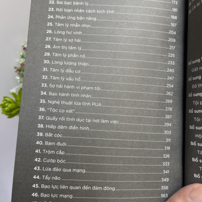 PHÂN TÍCH TÂM LÝ TỘI PHẠM – THẾ GIỚI BÊN TRONG CÁI ÁC -Trương Uý - Tú Phương dịch -AZ Việt Nam - NXB Dân Trí