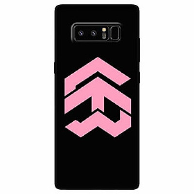 Ốp lưng in cho Samsung Note 8 Mẫu Năm Đen Hồng