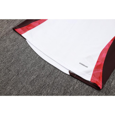 Bộ Quần Áo Thể Thao Nỉ Bayern Munich - Trắng Đỏ bản nhập Trung cao cấp