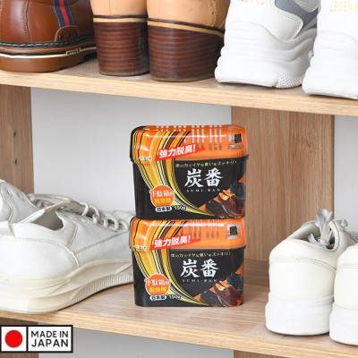 Hộp khử mùi tủ giày tủ quần áo than hoạt tính Kokubo 150g