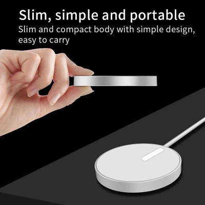 Bộ sạc không dây từ tính Wiwu Magnectic là giải pháp sạc hiện đại dành cho các thiết bị iPhone, iPad, và AirPods. Được thiết kế với công nghệ từ tính tiên tiến, bộ sạc này mang đến hsạc nhanh và bảo vệ toàn diện cho thiết bị của bạn - Hàng nhập khẩu.