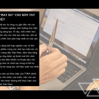 Kéo cắt tóc TORA CR-60