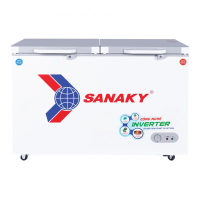 TỦ ĐÔNG MÁT INVERTER SANAKY 300 LÍT VH-4099W4K ĐỒNG (R600A) (KÍNH CƯỜNG LỰC) - HÀNG CHÍNH HÃNG