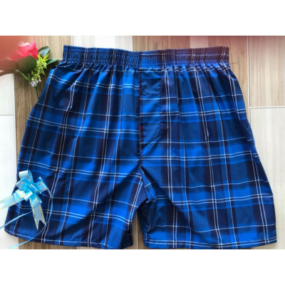 Quần Đùi Nam Thương Hiệu Davie Mặc Nhà Họa Tiết Karo Mã Số DVS010 - Giao Màu Ngẫu Nhiên