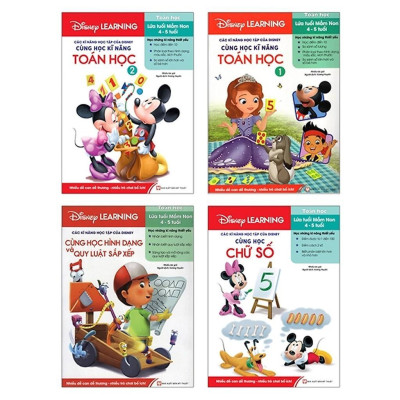 Sách - Disney Learning - Cùng Học Kĩ Năng Toán Học 2 - Tân Việt Books