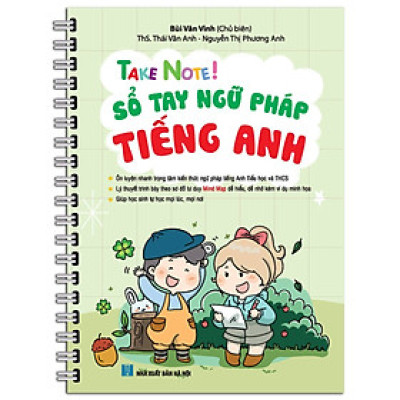 Take Note! Sổ Tay Ngữ Pháp Tiếng Anh (Gáy Lò Xo) - MT
