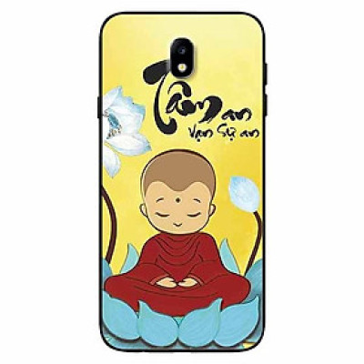 Ốp lưng in cho Samsung J3 Pro Mẫu Tâm Chú Tiểu