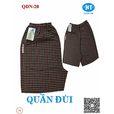 Quần đùi nam huong tam cao cấp (QDNN10). Chất liệu vải loại tốt: mềm mại, thoáng mát, không phai màu.