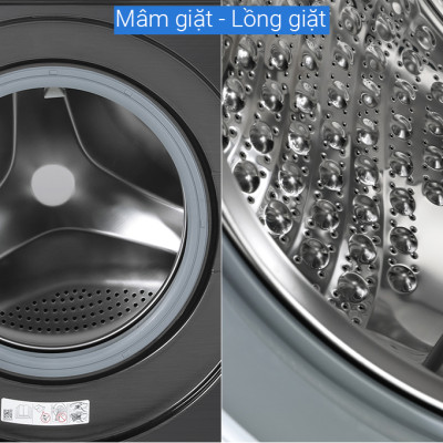 Máy giặt thông minh Samsung Bespoke AI™ với Ngăn giặt xả tự động 14 kg WW14BB944DGBSV - Hàng chính hãng