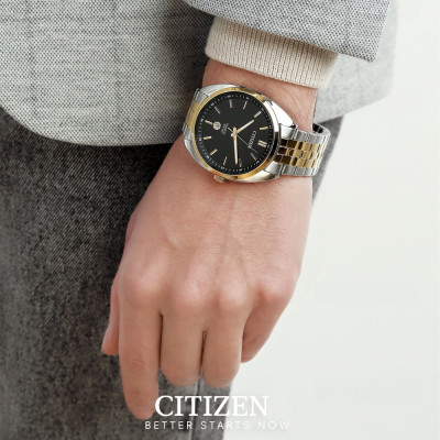 Đồng Hồ Nam Citizen Dây Thép Không Gỉ BI5094-59E - Mặt Đen