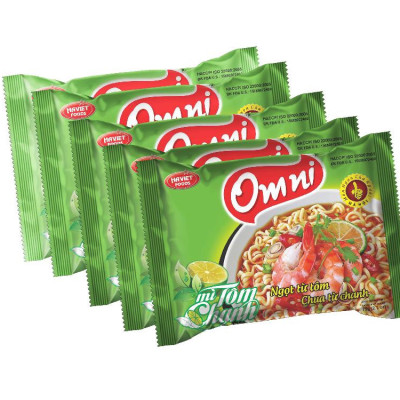 Mì tôm chanh Omni 75g - Thùng 30 gói