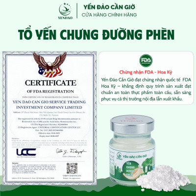 Yến Đảo - Hũ Yến Chưng Đường Phèn Bổ Dưỡng Hỗ Trợ Sức Khỏe Mọi Độ Tuổi Quà Tặng Cao Cấp 6 Lọ 70ml