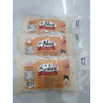 Combo 3 Gói Mì Nưa Vị Nguyên Das Keto 240g