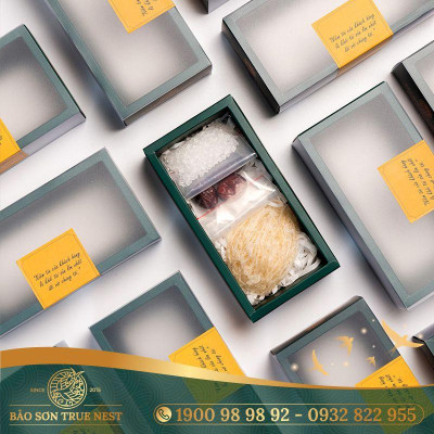 TỔ YẾN TINH CHẾ SỢI - HỘP 10GR - BẢO SƠN TRUE NEST