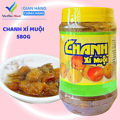 Chanh xí muội Tấn Lộc 580g