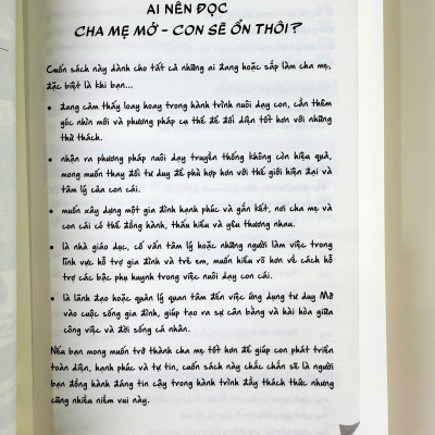 Sách - Cha Mẹ Mở Con Sẽ Ổn Thôi - 4 Bước Để Đồng Hành Cùng Con Trong Yêu Thương