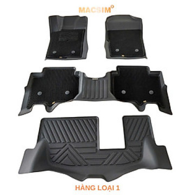 Thảm lót sàn 2 lớp sd3 Ford Everest 2023+ - nhãn hiệu Macsim -  ( Giảm giá nhưng chất lượng không giảm)