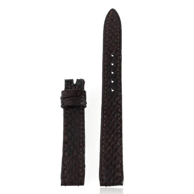 HC8309 - Dây đồng hồ Huy Hoàng da trăn size 12,14 màu nâu