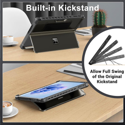 Ốp lưng Zaki cho Surface Pro 11/Pro 10/Pro 9 chống sốc trong mờ - Hàng Chính Hãng