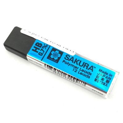 Ruột Bút Chì Bấm Sakura HB 0.7mm