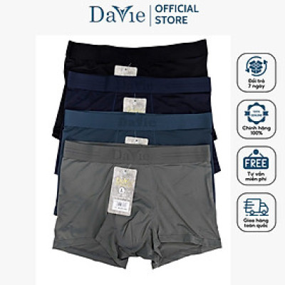 Quần Lót Nam Thương Hiệu Davie Dvtl036 Quần Lưới Thông Hơi Cao Cấp Chất Liệu Thun Lạnh