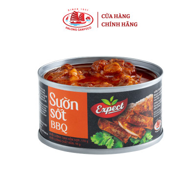 Sườn Sốt BBQ EXPECT 170g - Đồ Hộp Hạ Long